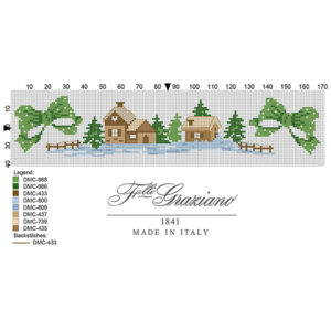 Schema villaggio punto croce f.lli Graziano